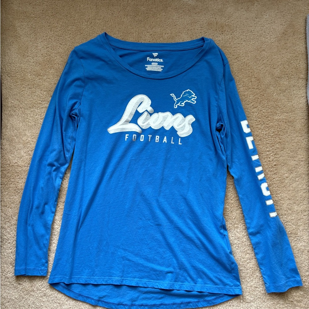 Detroit Lions Long Sleeve Shirt